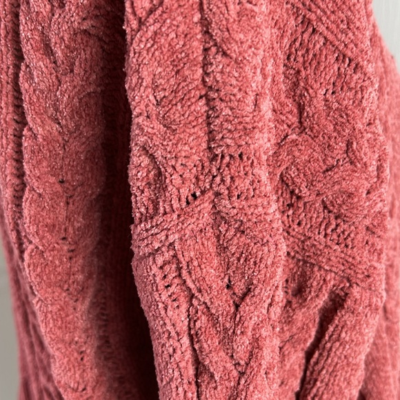Pink Rose Chenille Sweater - Picture 6 of 10
